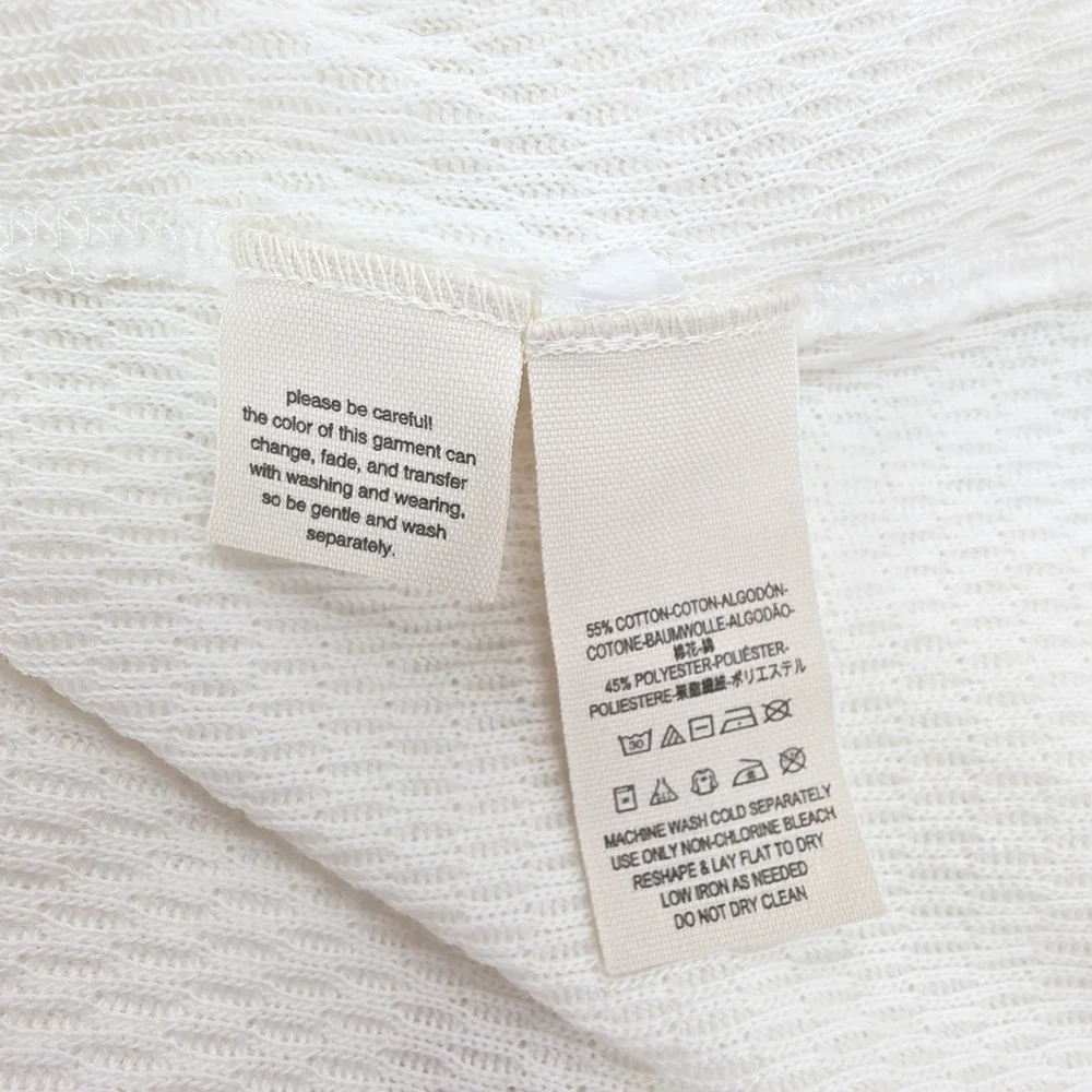 NWT Free People Super Sonic Thermal Tunic XS Ivory Boho Long Top - Picture 7 of 11